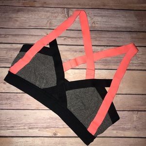 Aritzia Intimates & Sleepwear - Aritzia Community Rasa Sports Bra Black Gray Neon Aritzia Intimates & Sleepwear - Aritzia Community Rasa Sports Bra Black Gray Neon